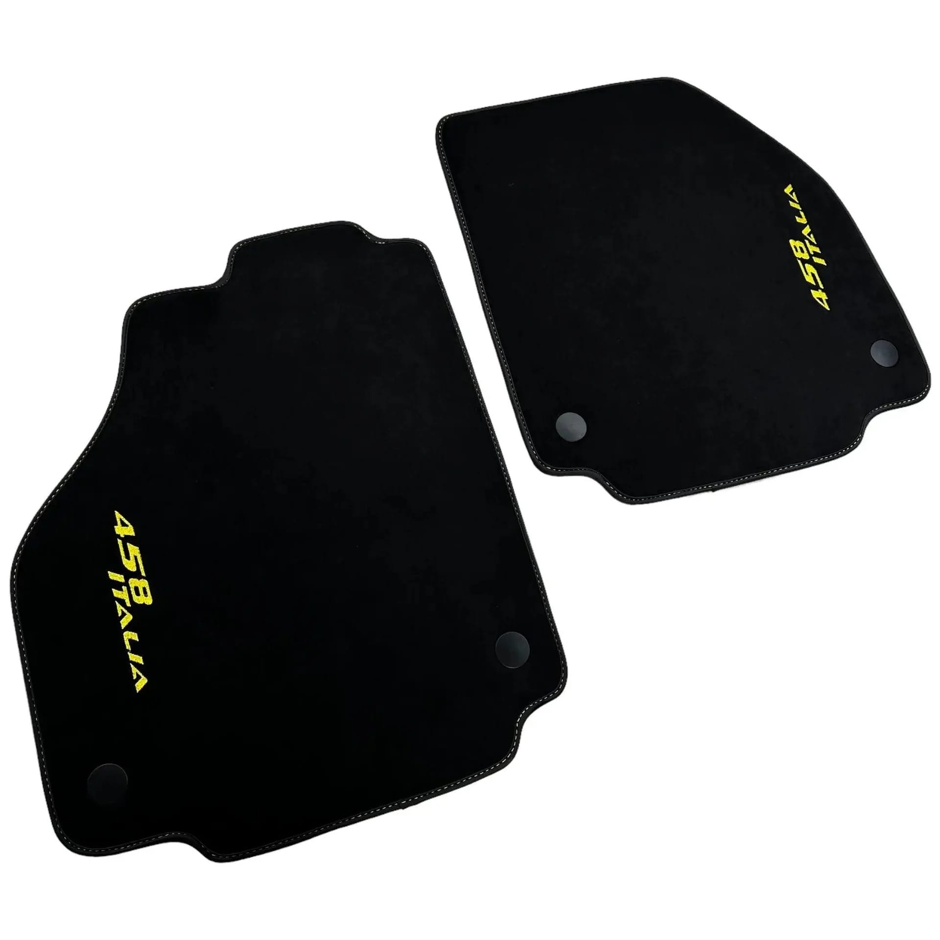Ferrari 458 custom fit floor mats, premium quality with precise fitment, designed for style and durability.