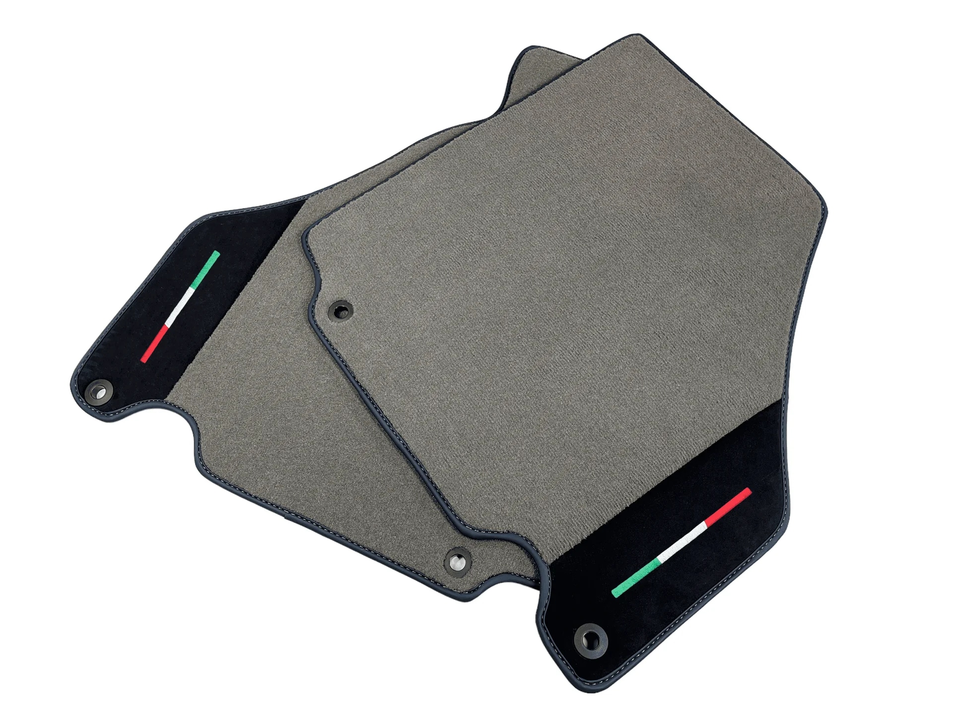 "페라리 360 맞춤형 바닥 매트, 프리미엄 소재, 정밀한 핏, 스타일리시한 디자인으로 차량 보호 최적화."