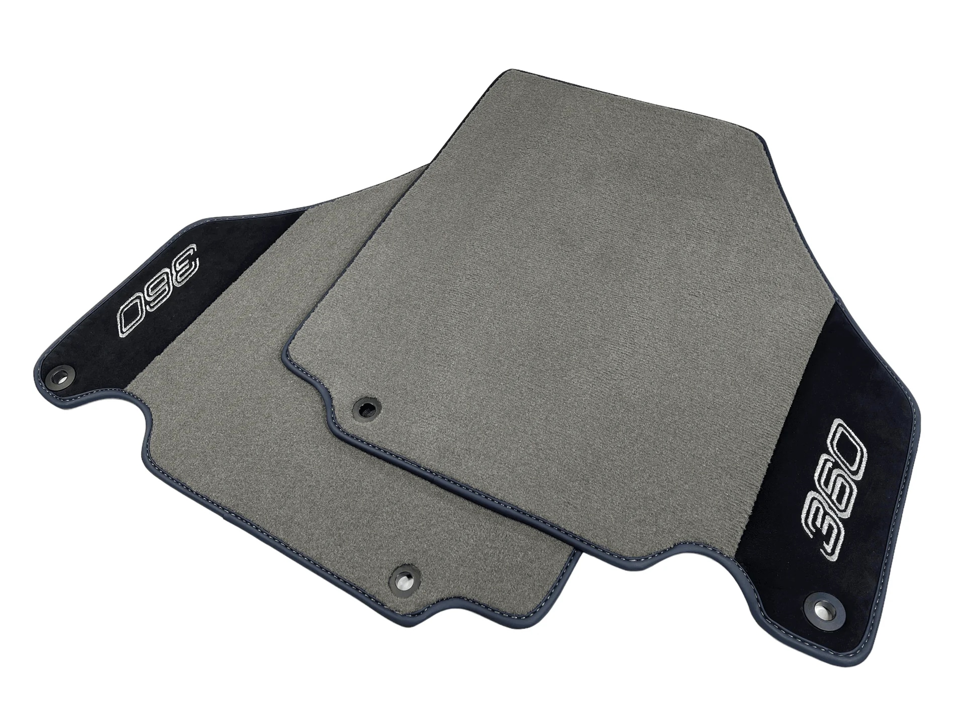 Ferrari 360 custom fit floor mats, premium quality material, precise fitment for optimal protection and style.