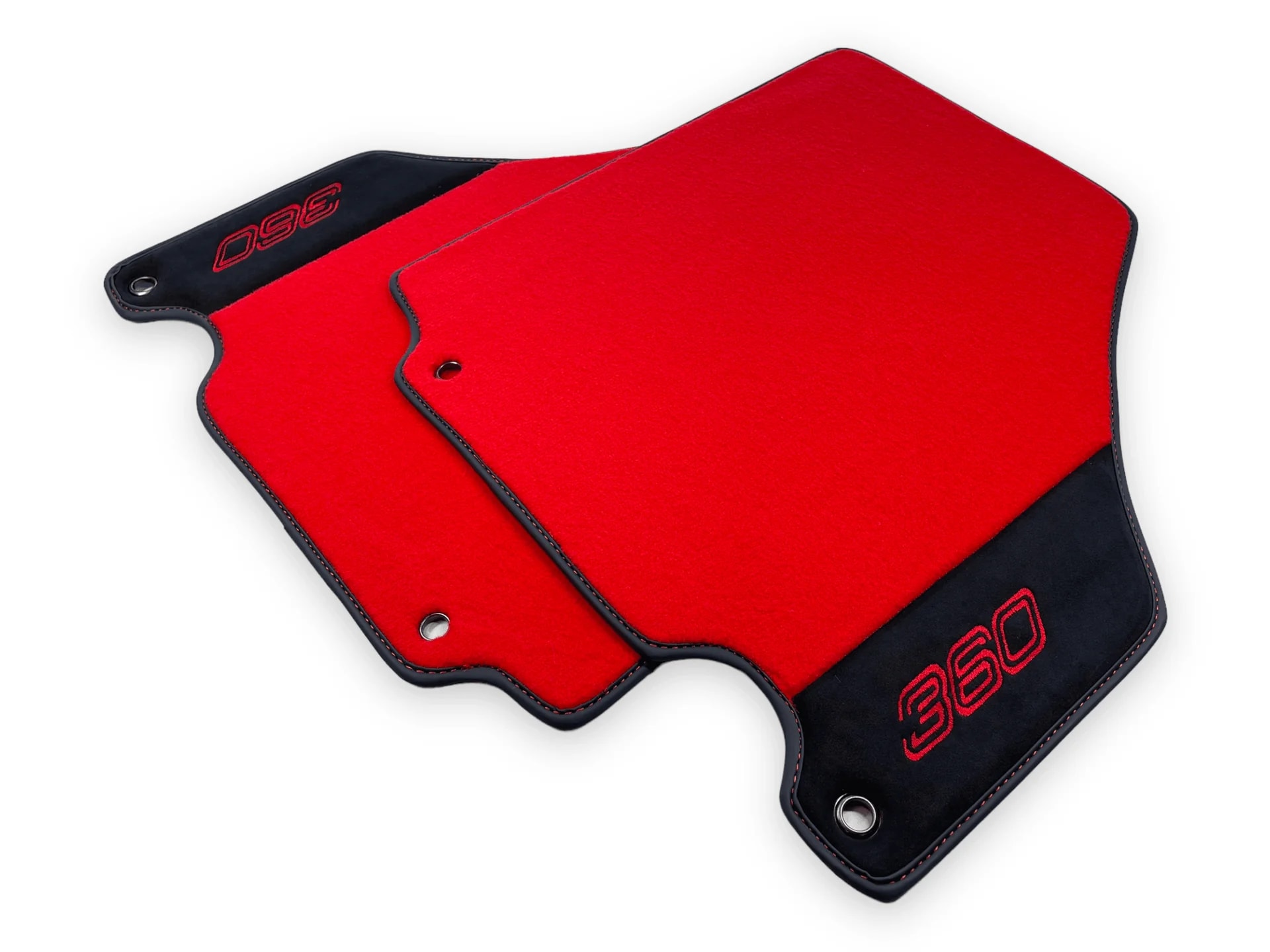 Red floor mat for Ferrari 360 Modena 1999-2005