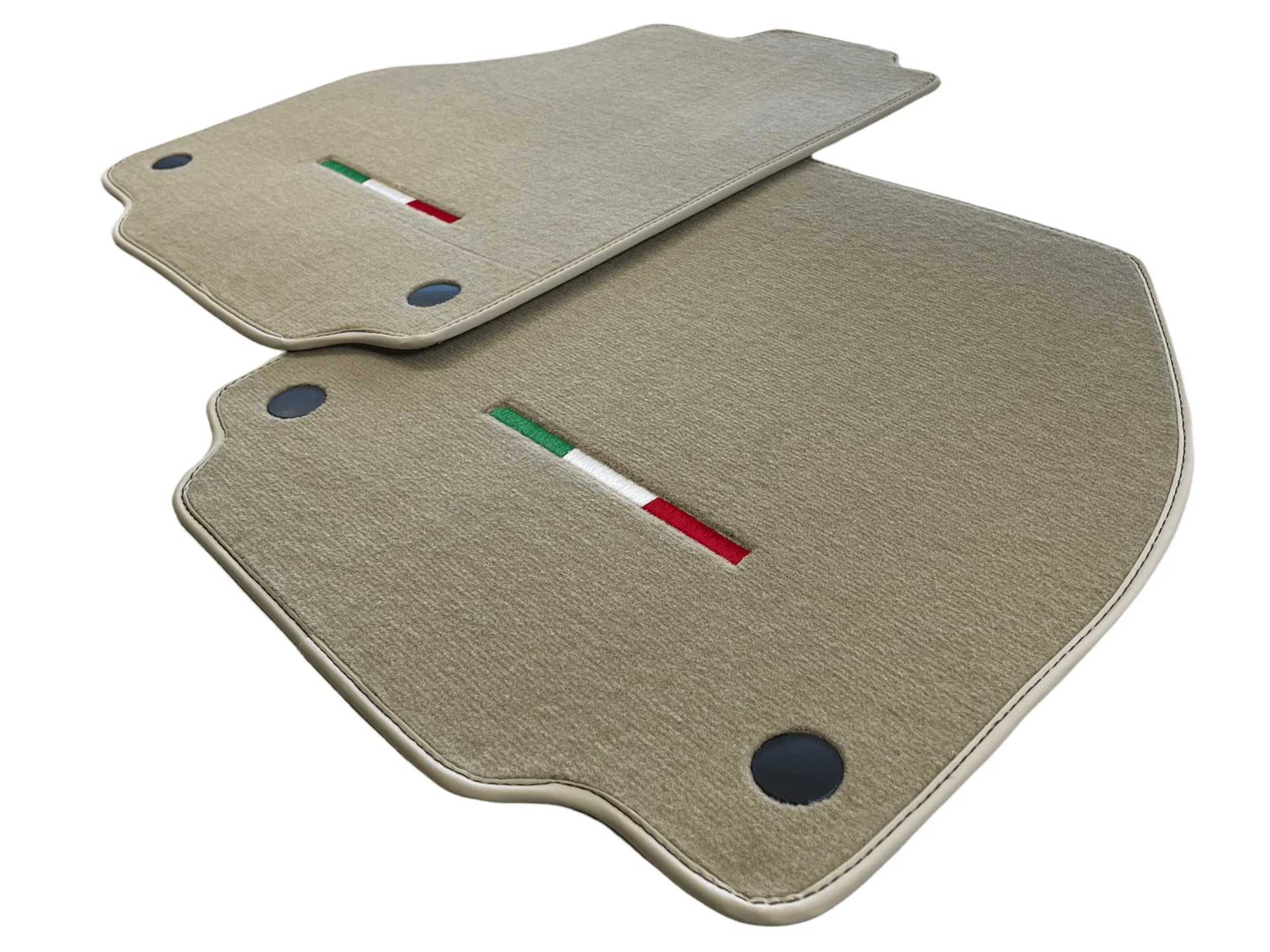 Luxury beige floor mats for Ferrari 458 Spider