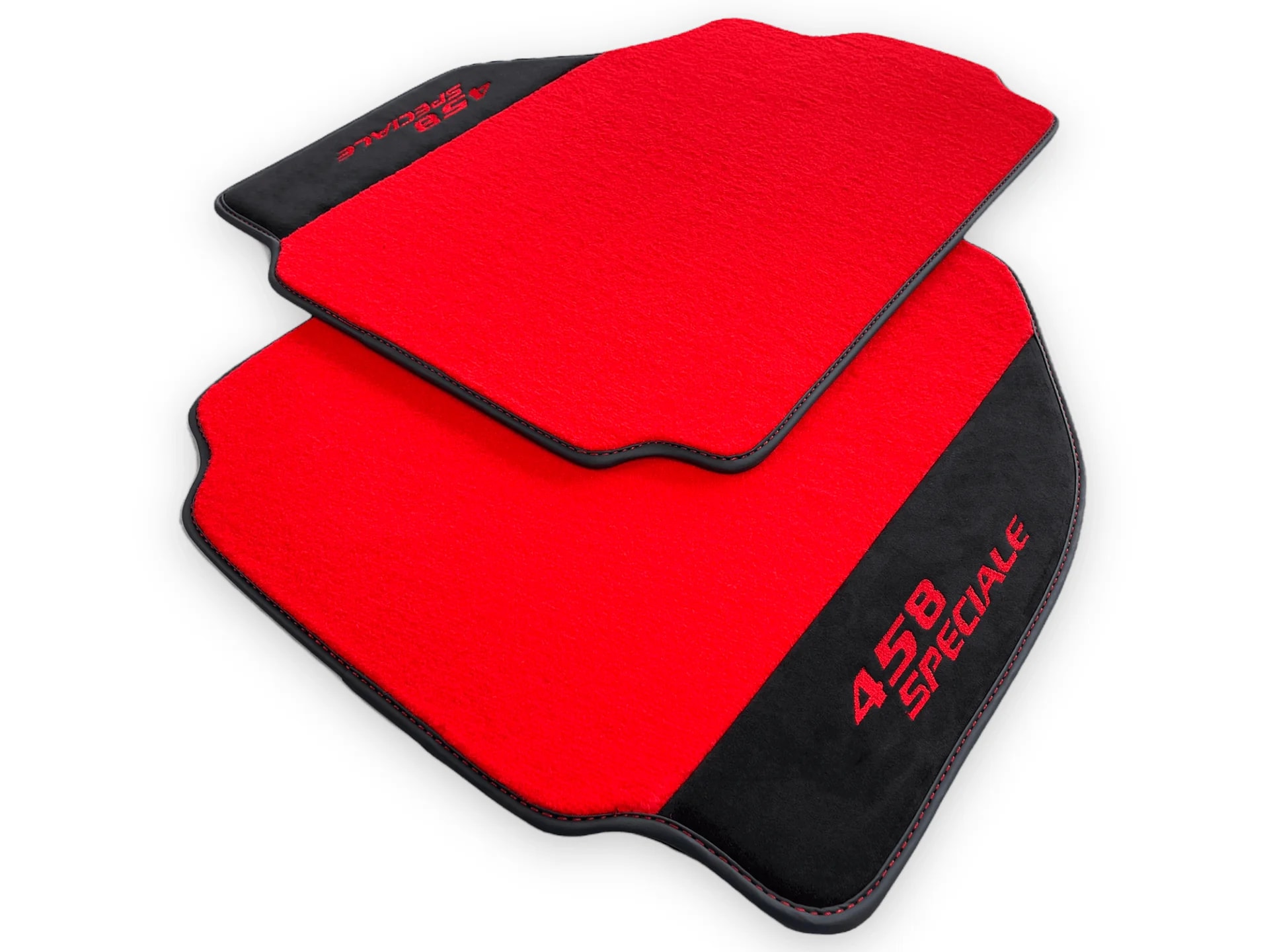 Luxury red floor mats for Ferrari 458 Speciale 2012-2015
