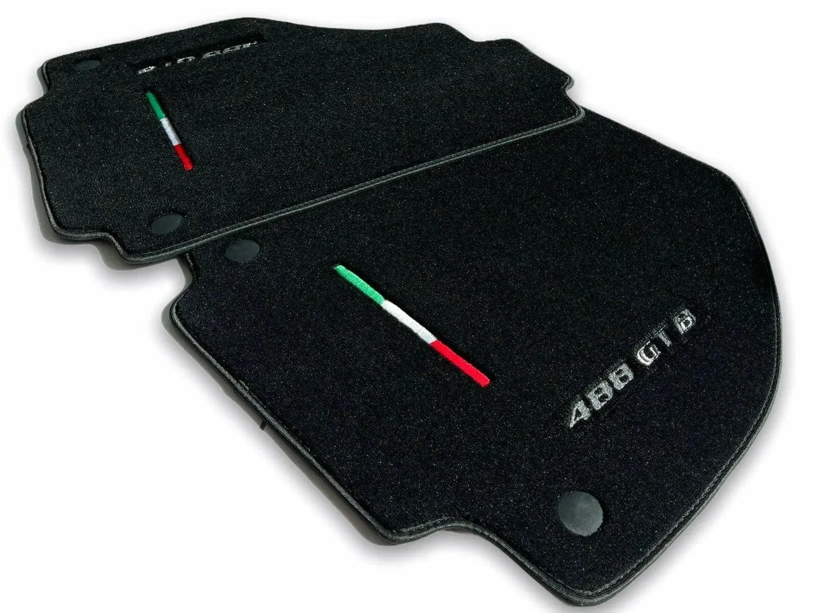 AutoWin luxury floor mat for Ferrari 488 GTB