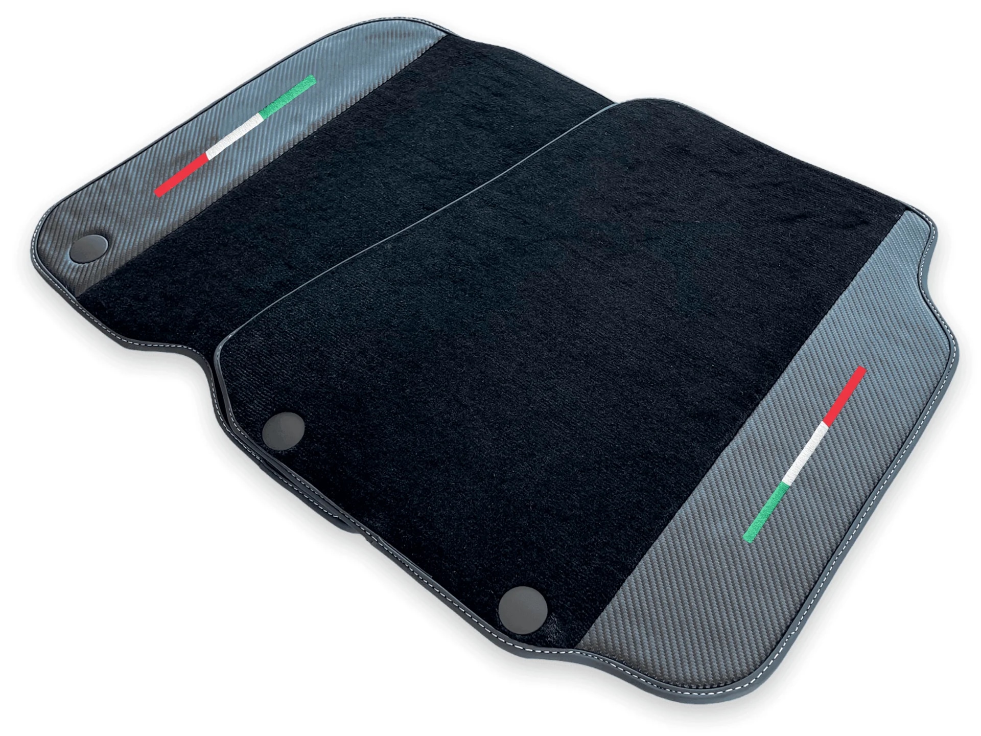 Premium Ferrari 812 Superfast custom fit floor mats, featuring precise fitment and high-quality materials for ultimate protec