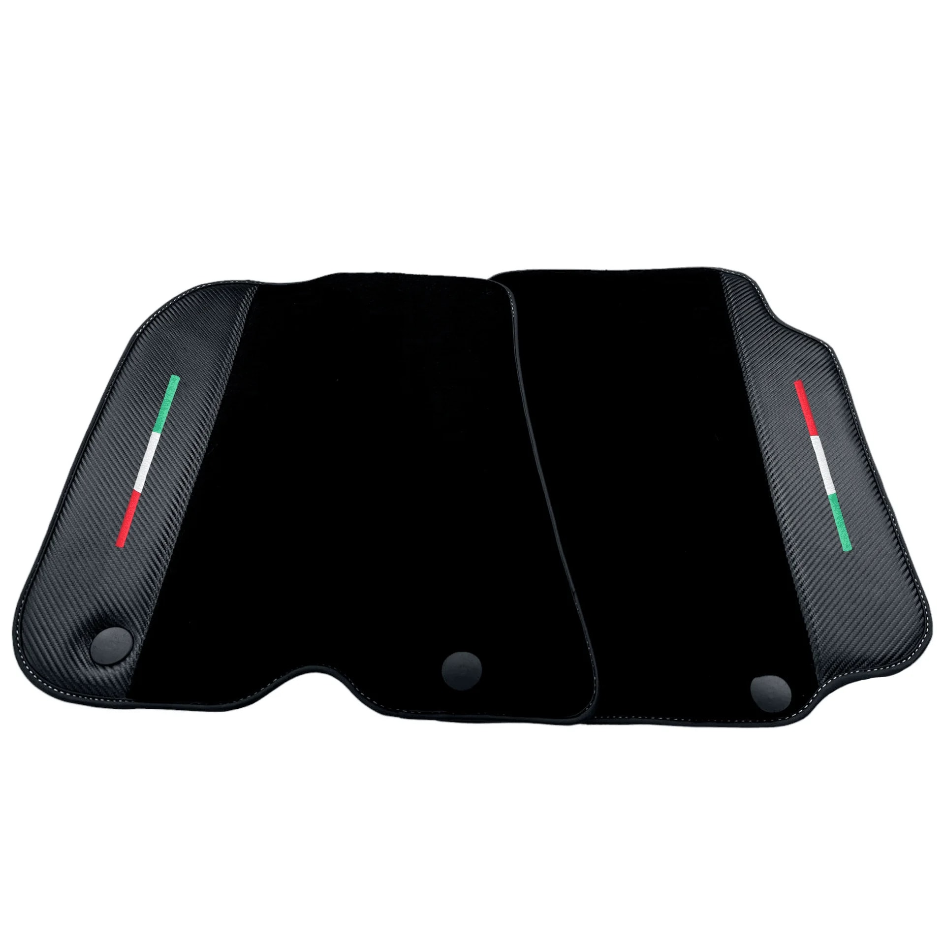 Luxury black floor mat for Ferrari F12 Berlinetta