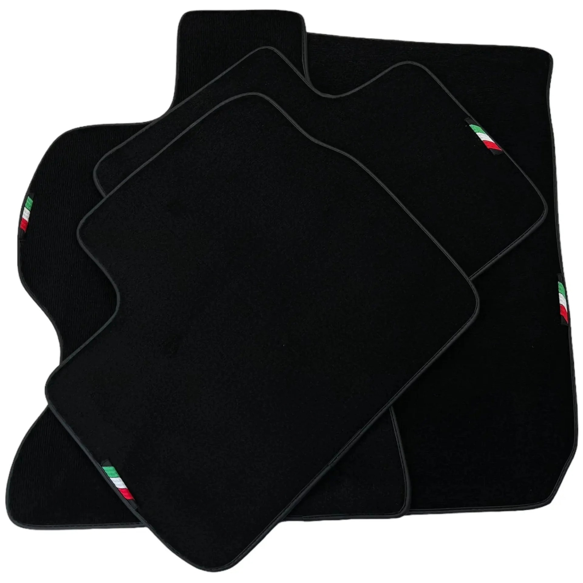 AutoWin Luxury Floor Mats for Ferrari FF 2011-2016 - Front View