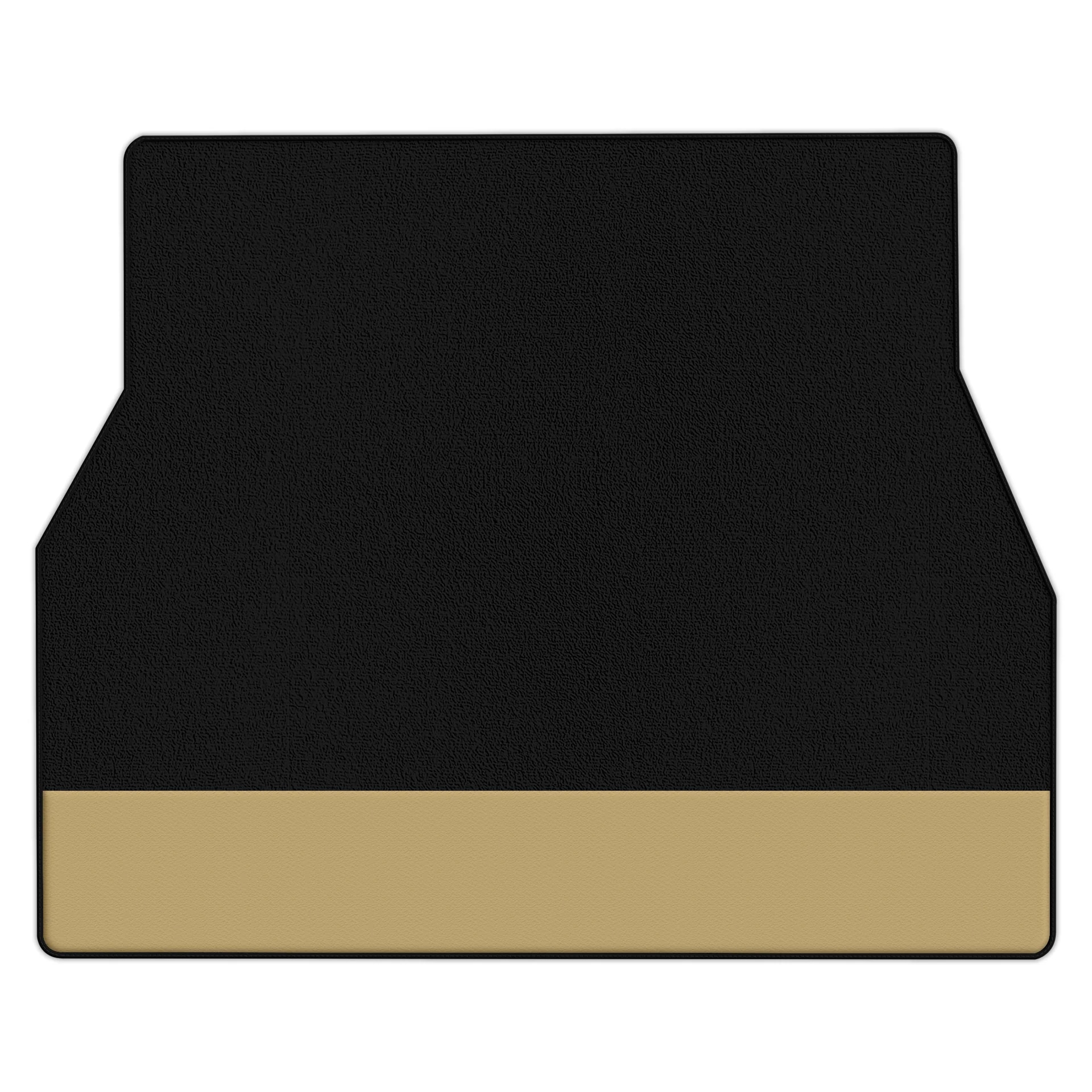 페라리 푸로상구에 맞춘 프리미엄 바닥 매트, 정밀한 핏, 세련된 블랙과 골드 포인트 디자인.