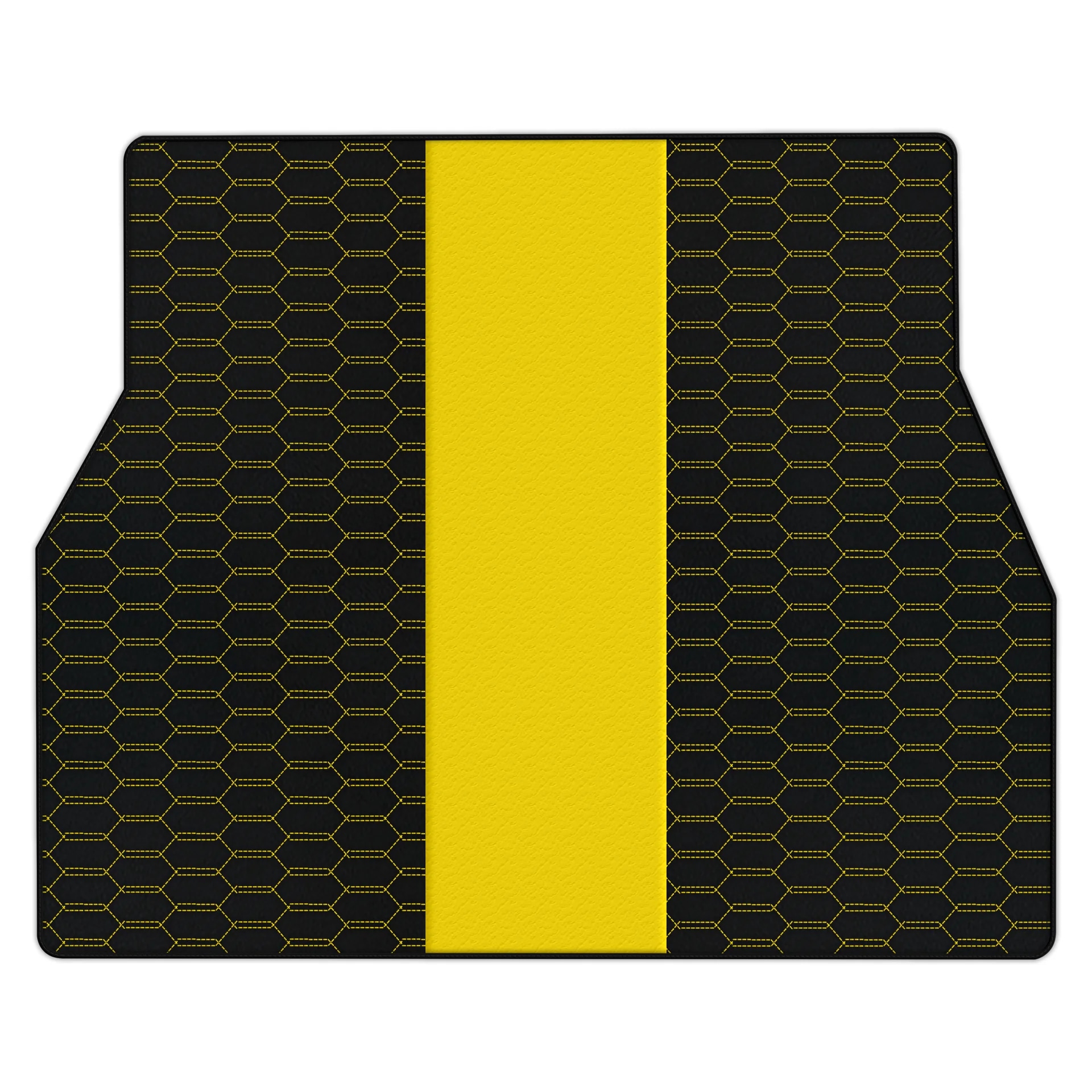 Ferrari Purosangue custom fit floor mat, premium quality with precise fitment, featuring a stylish hexagonal pattern.
